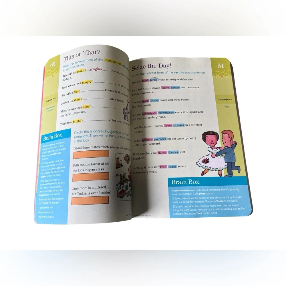 Brain Quest 3rd Grade Paperback Workbook